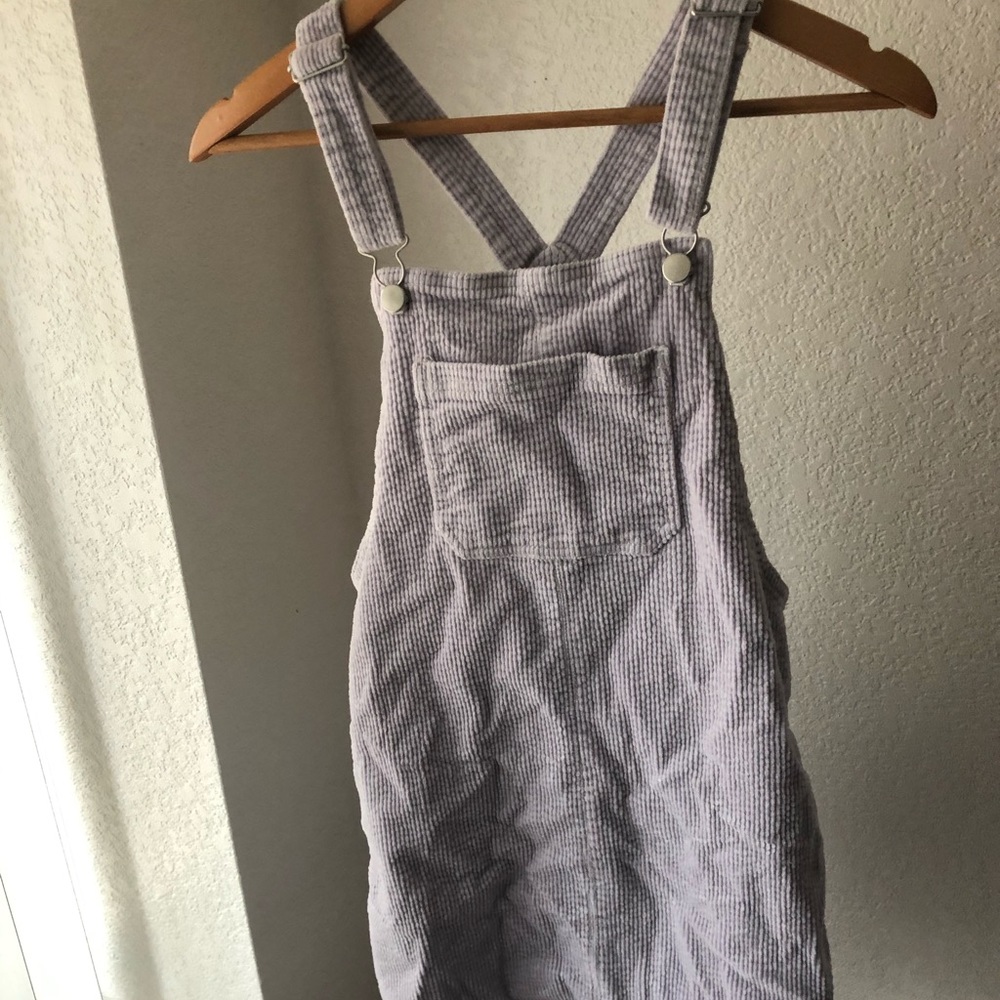 Lilac Overall Dress